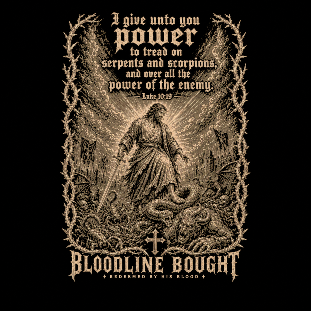 Power Over the Enemy - Luke 10:19 T-Shirt