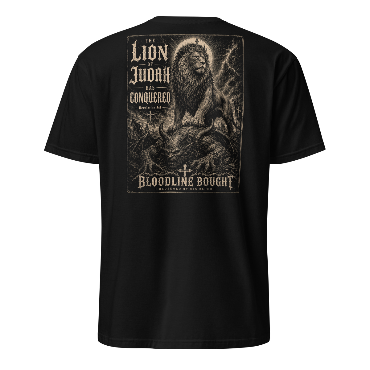 Lion of Judah - Revelations 5:5 T-Shirt