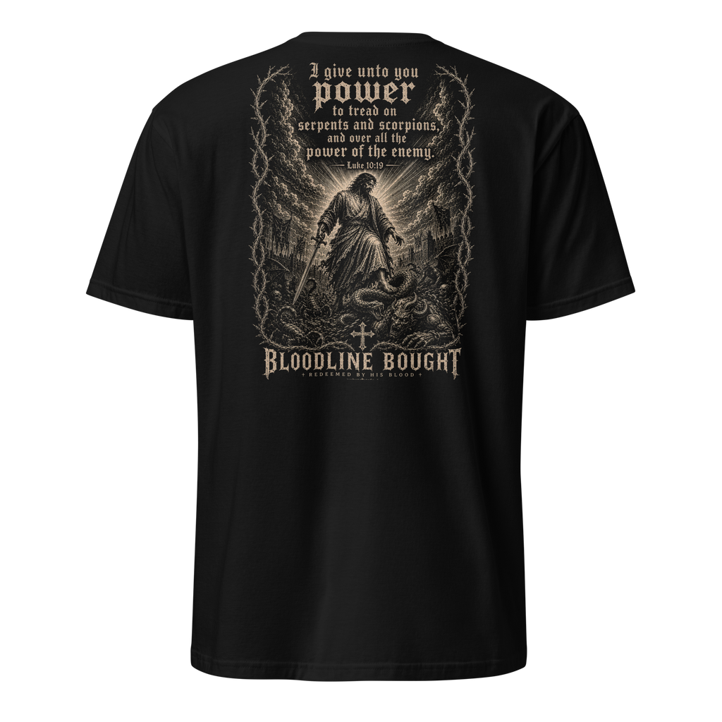 Power Over the Enemy - Luke 10:19 T-Shirt