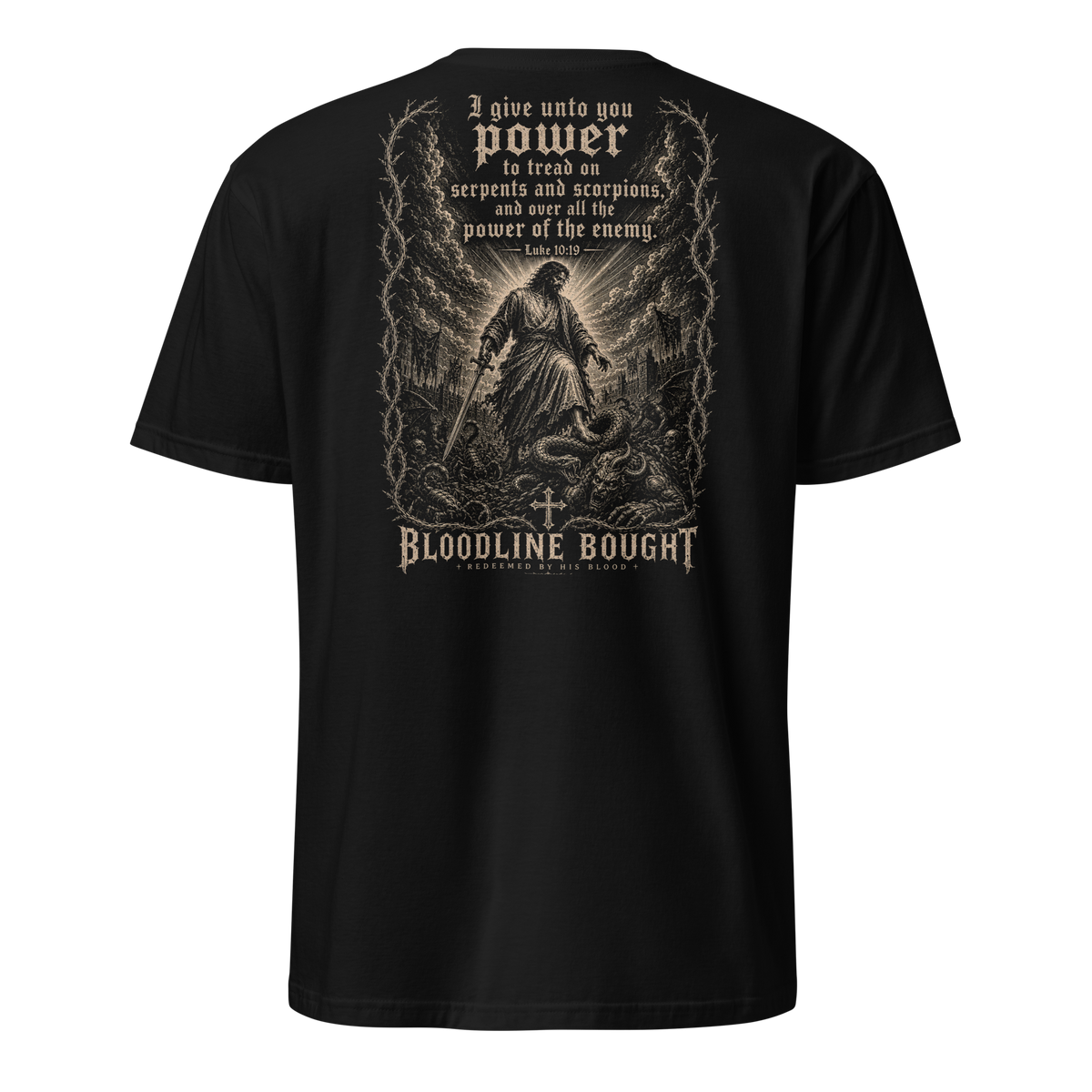 Power Over the Enemy - Luke 10:19 T-Shirt