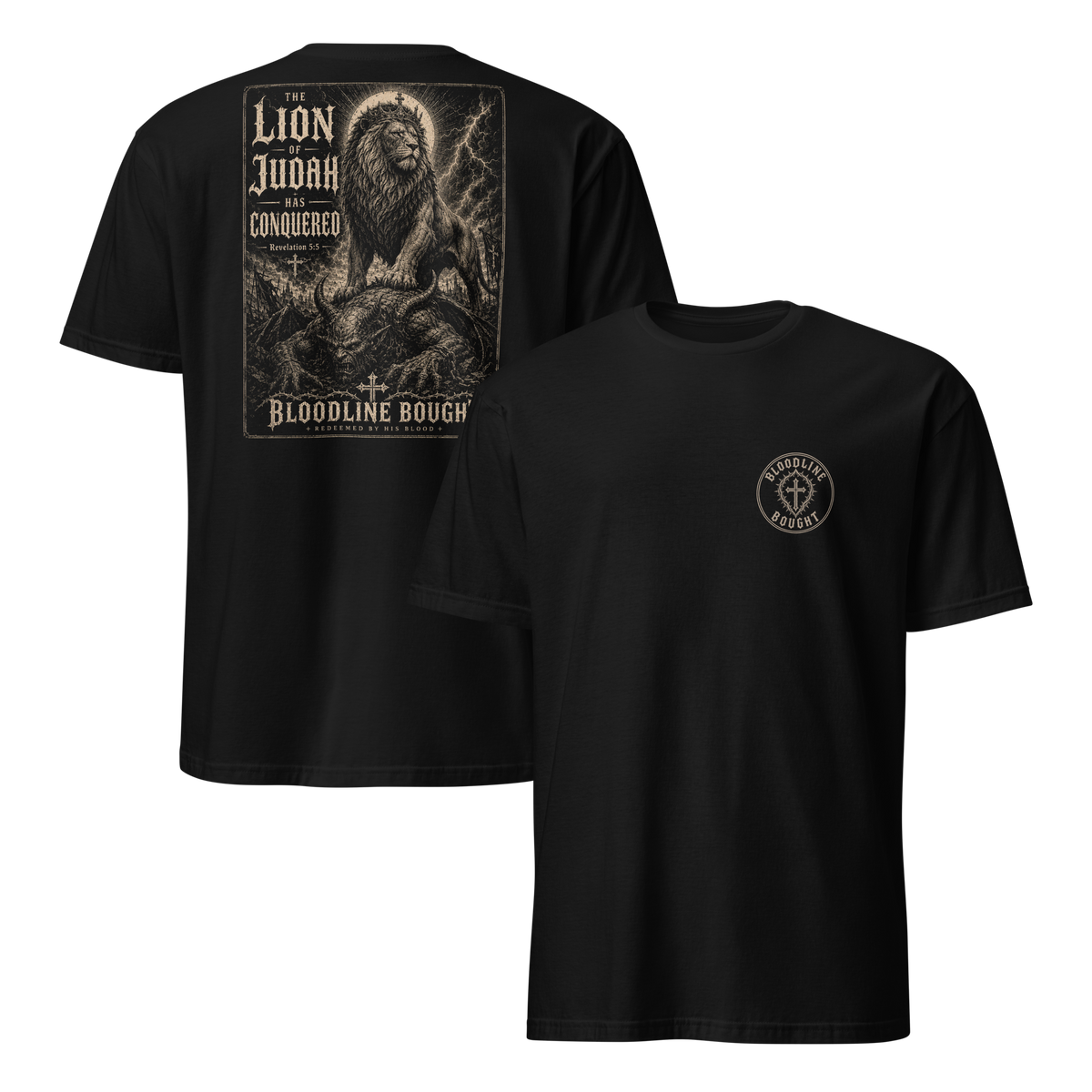 Lion of Judah - Revelations 5:5 T-Shirt