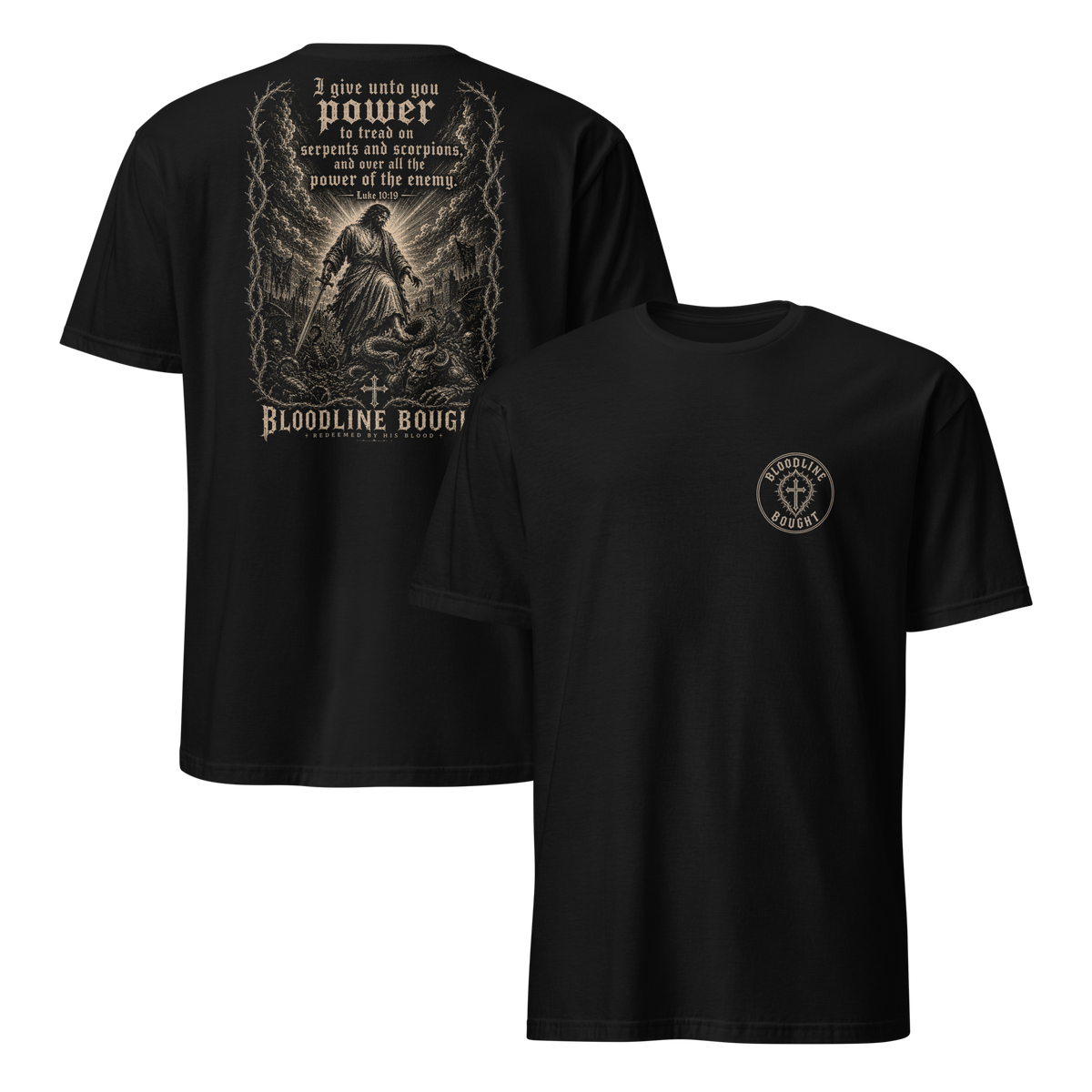 Power Over the Enemy - Luke 10:19 T-Shirt